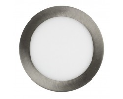Downlight panel LED Redondo 225mm Niquel 18W